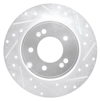 DFC® - Premium Drilled and Slotted Rear Passenger Side Brake Rotor