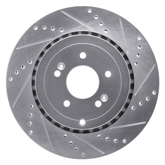 DFC® - Premium Drilled and Slotted Rear Passenger Side Brake Rotor