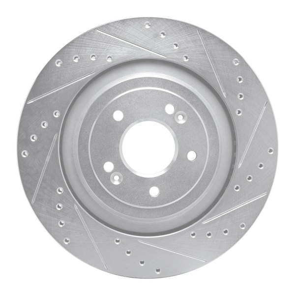 DFC® - Premium Drilled and Slotted Rear Brake Rotor