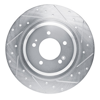DFC® - Premium Drilled and Slotted Rear Passenger Side Brake Rotor