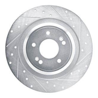DFC® - Premium Drilled and Slotted Rear Passenger Side Brake Rotor