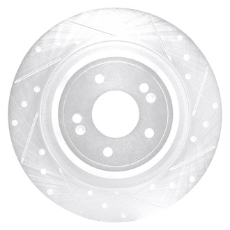 DFC® - Premium Drilled and Slotted Rear Passenger Side Brake Rotor