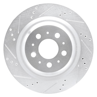 DFC® - Premium Drilled and Slotted Rear Driver Side Brake Rotor