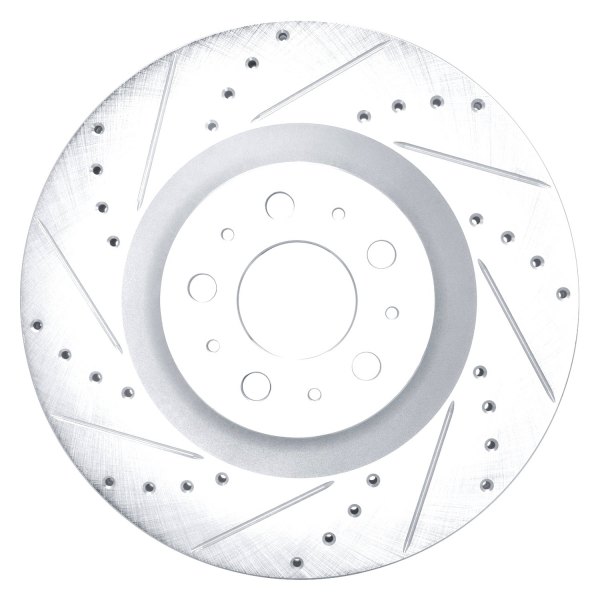 DFC® - Premium Drilled and Slotted Front Brake Rotor