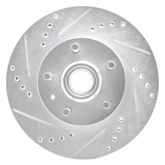 DFC® - Premium Drilled and Slotted Front Driver Side Brake Rotor