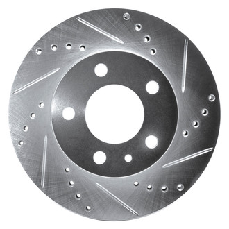 DFC® - Premium Drilled and Slotted Front Passenger Side Brake Rotor