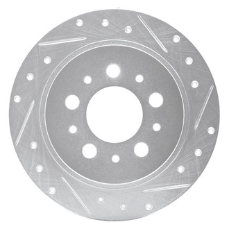 DFC® - Premium Drilled and Slotted Rear Passenger Side Brake Rotor