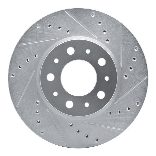 DFC® - Premium Drilled and Slotted Front Brake Rotor