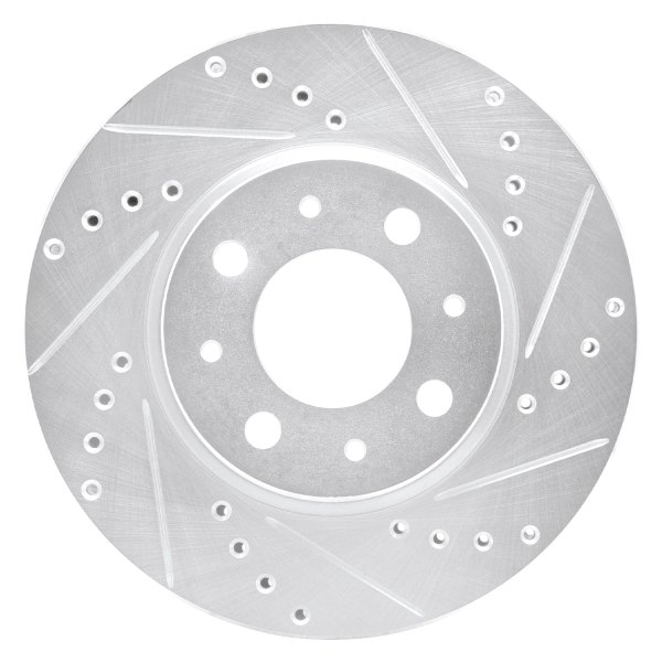 DFC® - Premium Drilled and Slotted Front Brake Rotor