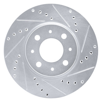 DFC® - Premium Drilled and Slotted Front Passenger Side Brake Rotor