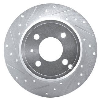 DFC® - Premium Drilled and Slotted Rear Driver Side Brake Rotor