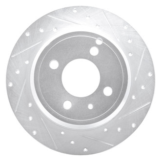 DFC® - Premium Drilled and Slotted Rear Passenger Side Brake Rotor