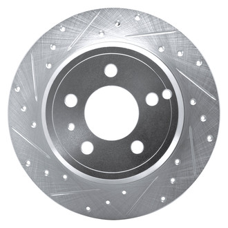 DFC® - Premium Drilled and Slotted Rear Driver Side Brake Rotor