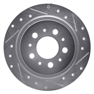 DFC® - Premium Drilled and Slotted Rear Passenger Side Brake Rotor