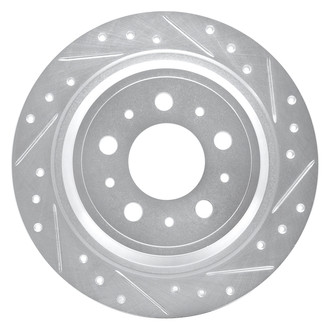 DFC® - Premium Drilled and Slotted Rear Passenger Side Brake Rotor