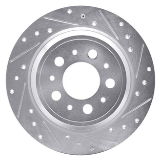 DFC® - Premium Drilled and Slotted Rear Passenger Side Brake Rotor
