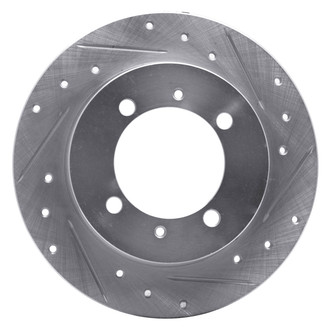 DFC® - Premium Drilled and Slotted Rear Passenger Side Brake Rotor