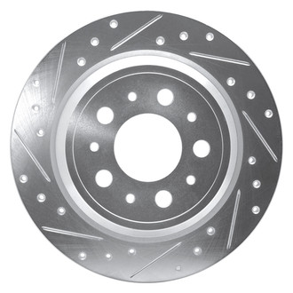 DFC® - Premium Drilled and Slotted Rear Driver Side Brake Rotor