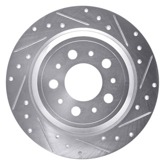 DFC® - Premium Drilled and Slotted Rear Passenger Side Brake Rotor