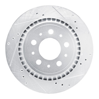 DFC® - Premium Drilled and Slotted Rear Passenger Side Brake Rotor