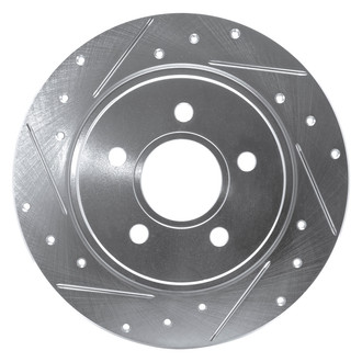 DFC® - Premium Drilled and Slotted Rear Driver Side Brake Rotor