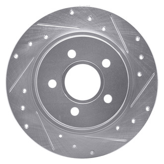 DFC® - Premium Drilled and Slotted Rear Passenger Side Brake Rotor