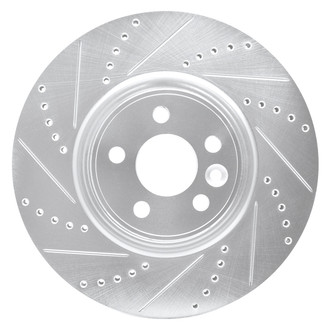 DFC® - Premium Drilled and Slotted Front Driver Side Brake Rotor