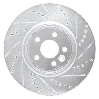 DFC® - Premium Drilled and Slotted Front Passenger Side Brake Rotor