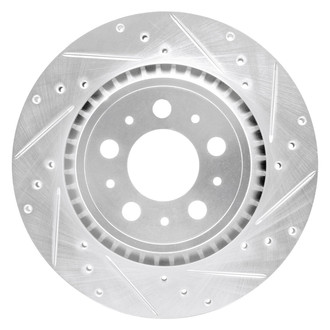 DFC® - Premium Drilled and Slotted Rear Passenger Side Brake Rotor