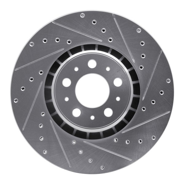 DFC® - Premium Drilled and Slotted Front Brake Rotor