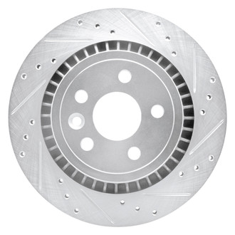 DFC® - Premium Drilled and Slotted Rear Passenger Side Brake Rotor