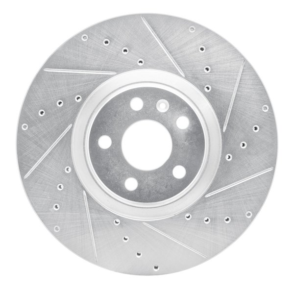 DFC® - Premium Drilled and Slotted Front Brake Rotor