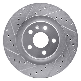 DFC® - Premium Drilled and Slotted Rear Driver Side Brake Rotor