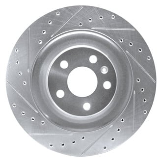 DFC® - Premium Drilled and Slotted Rear Driver Side Brake Rotor