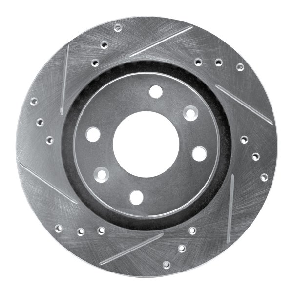 DFC® - Premium Drilled and Slotted Front Brake Rotor