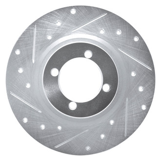 DFC® - Premium Drilled and Slotted Front Driver Side Brake Rotor