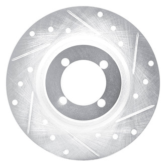 DFC® - Premium Drilled and Slotted Front Passenger Side Brake Rotor