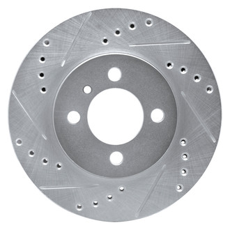 DFC® - Premium Drilled and Slotted Front Driver Side Brake Rotor