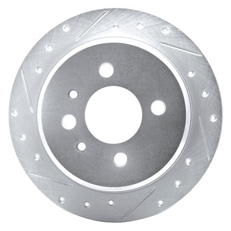 DFC® - Premium Drilled and Slotted Rear Driver Side Brake Rotor