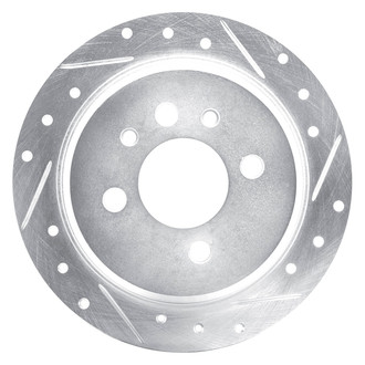 DFC® - Premium Drilled and Slotted Rear Passenger Side Brake Rotor