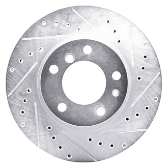 DFC® - Premium Drilled and Slotted Front Passenger Side Brake Rotor