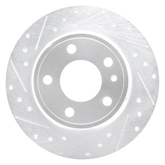 DFC® - Premium Drilled and Slotted Rear Driver Side Brake Rotor