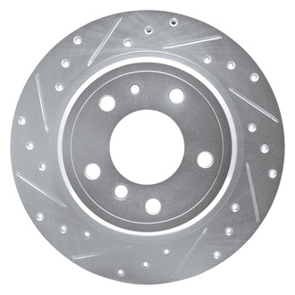 DFC® - Premium Drilled and Slotted Rear Driver Side Brake Rotor