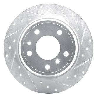 DFC® - Premium Drilled and Slotted Rear Passenger Side Brake Rotor