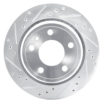 DFC® - Premium Drilled and Slotted Rear Driver Side Brake Rotor