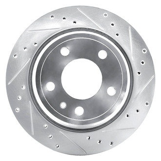 DFC® - Premium Drilled and Slotted Rear Passenger Side Brake Rotor