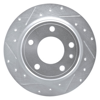 DFC® - Premium Drilled and Slotted Rear Driver Side Brake Rotor