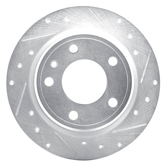DFC® - Premium Drilled and Slotted Rear Passenger Side Brake Rotor