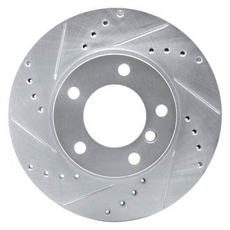 DFC® - Premium Drilled and Slotted Front Driver Side Brake Rotor