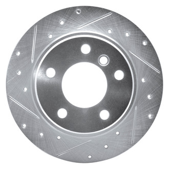 DFC® - Premium Drilled and Slotted Rear Driver Side Brake Rotor
